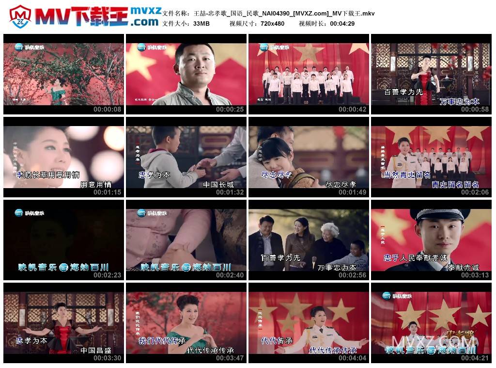 王喆-忠孝歌_国语_民歌_NAI04390